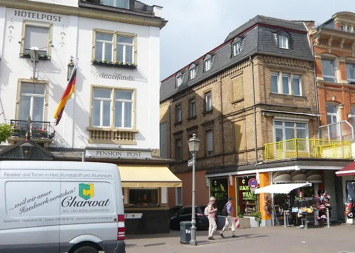 In Ruedesheim Mit Rheinblick, Le Апартаменты Рюдесхайм-на-Рейне